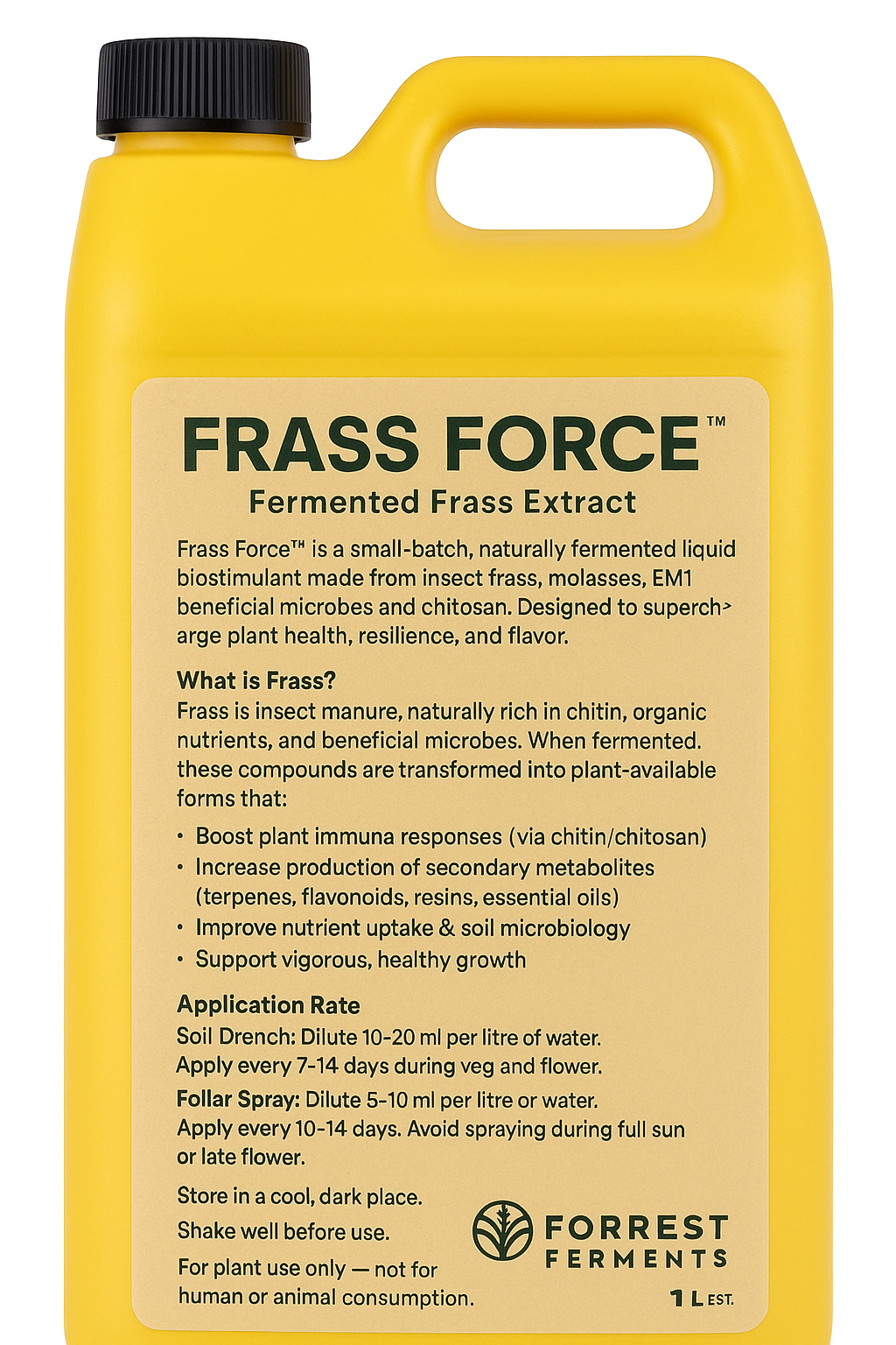 Frass Force - Fermented Frass Extract – Forrest Ferments